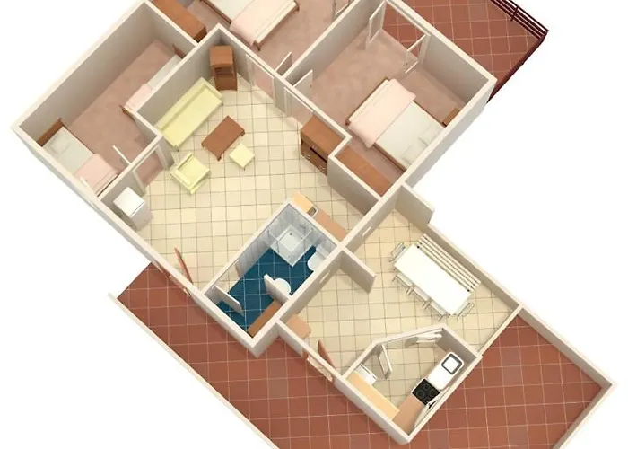 Apartmán By The Sea Tkon, Pasman - 8395 Tkon